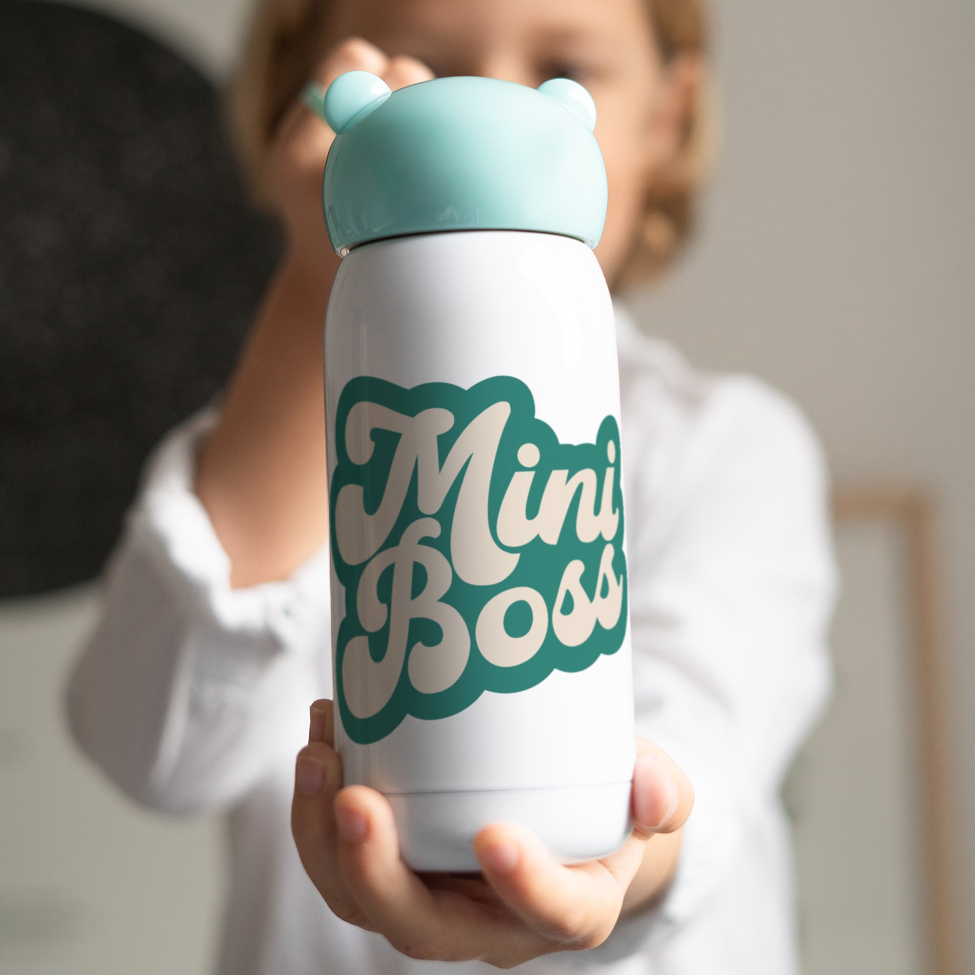 Gourde enfant Bleue, 32 cl Mini Boss photo N° 2