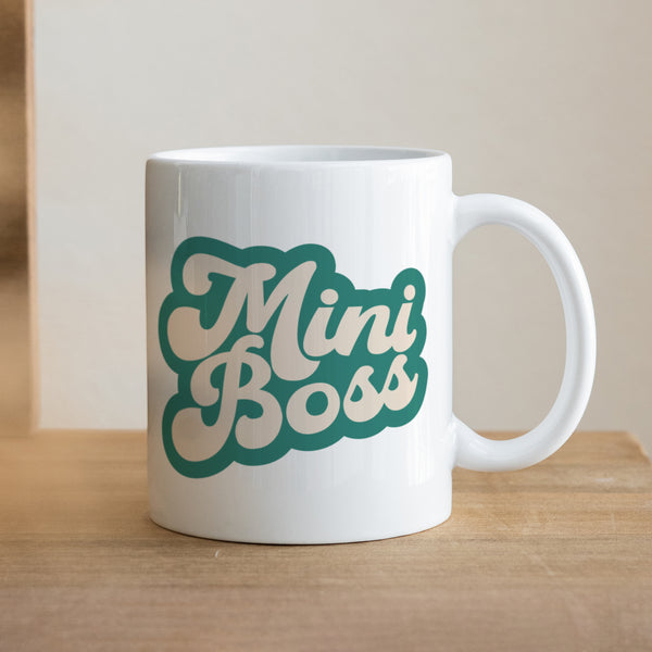 Mug Blanc Mini Boss photo