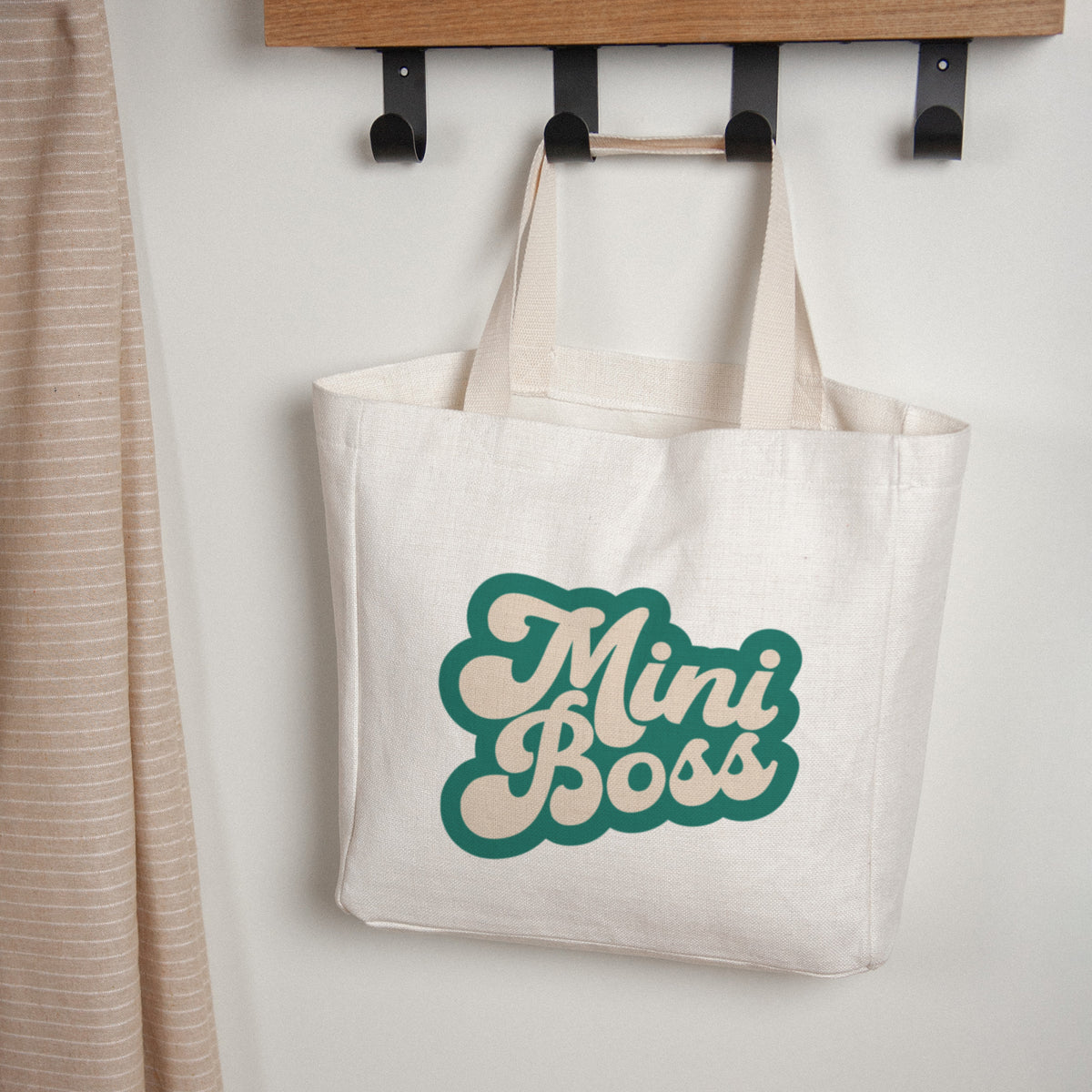Tote bag Anse en toile Mini Boss photo N° 1