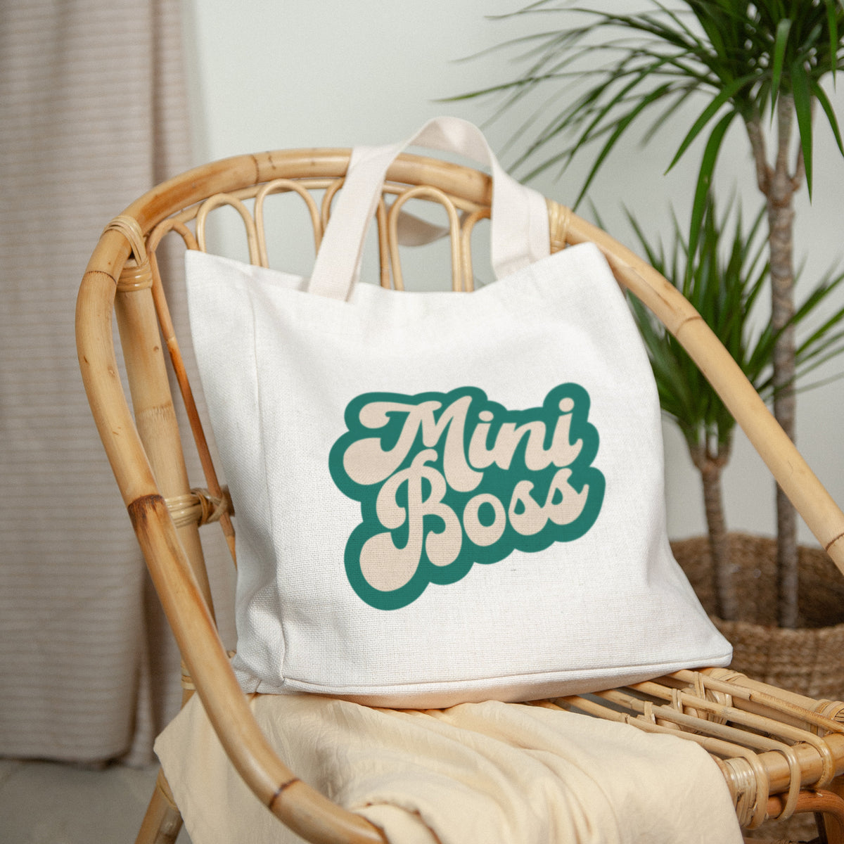 Tote bag Anse en toile Mini Boss photo N° 2