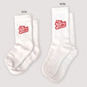 Chaussettes enfant Blanches Mini Boss Rose photo N° 1