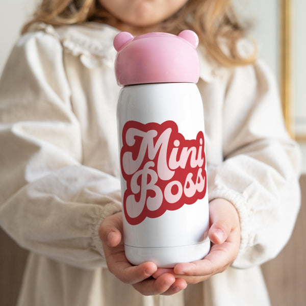 Gourde enfant Rose, 32 cl Mini Boss Rose photo