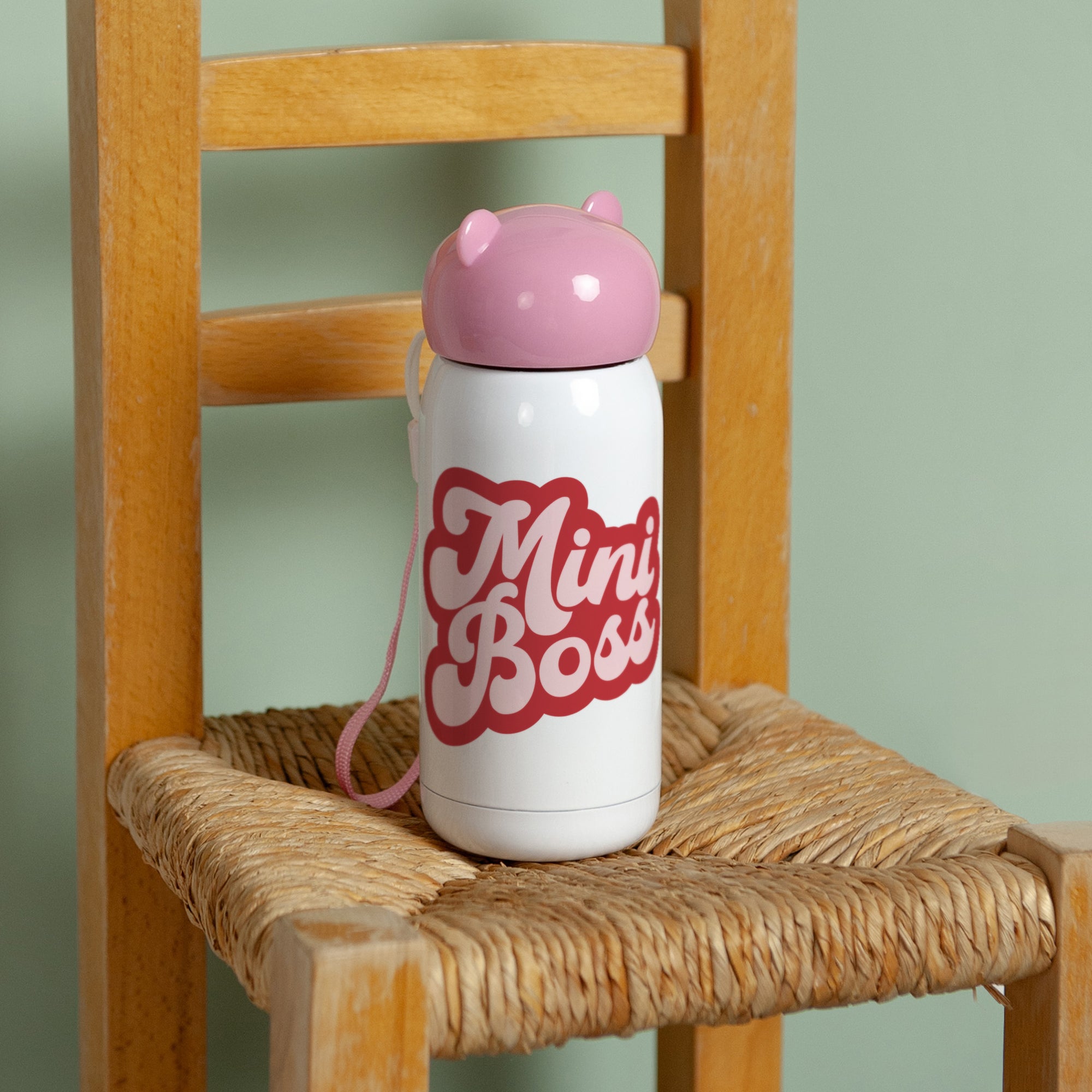Gourde enfant Rose, 32 cl Mini Boss Rose photo N° 3