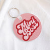 Porte-clés Rond Mini Boss Rose photo N° 1