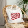 Tote bag Anse en toile Mini Boss Rose photo N° 2