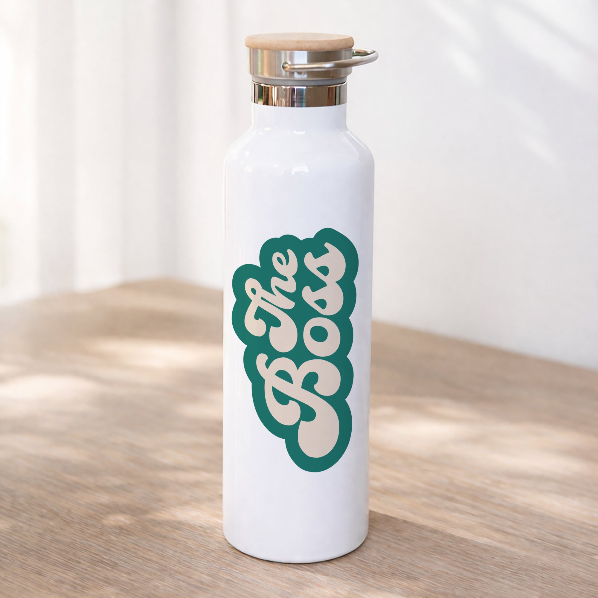 Gourde 75 cl C'est qui le Boss ? photo N° 1