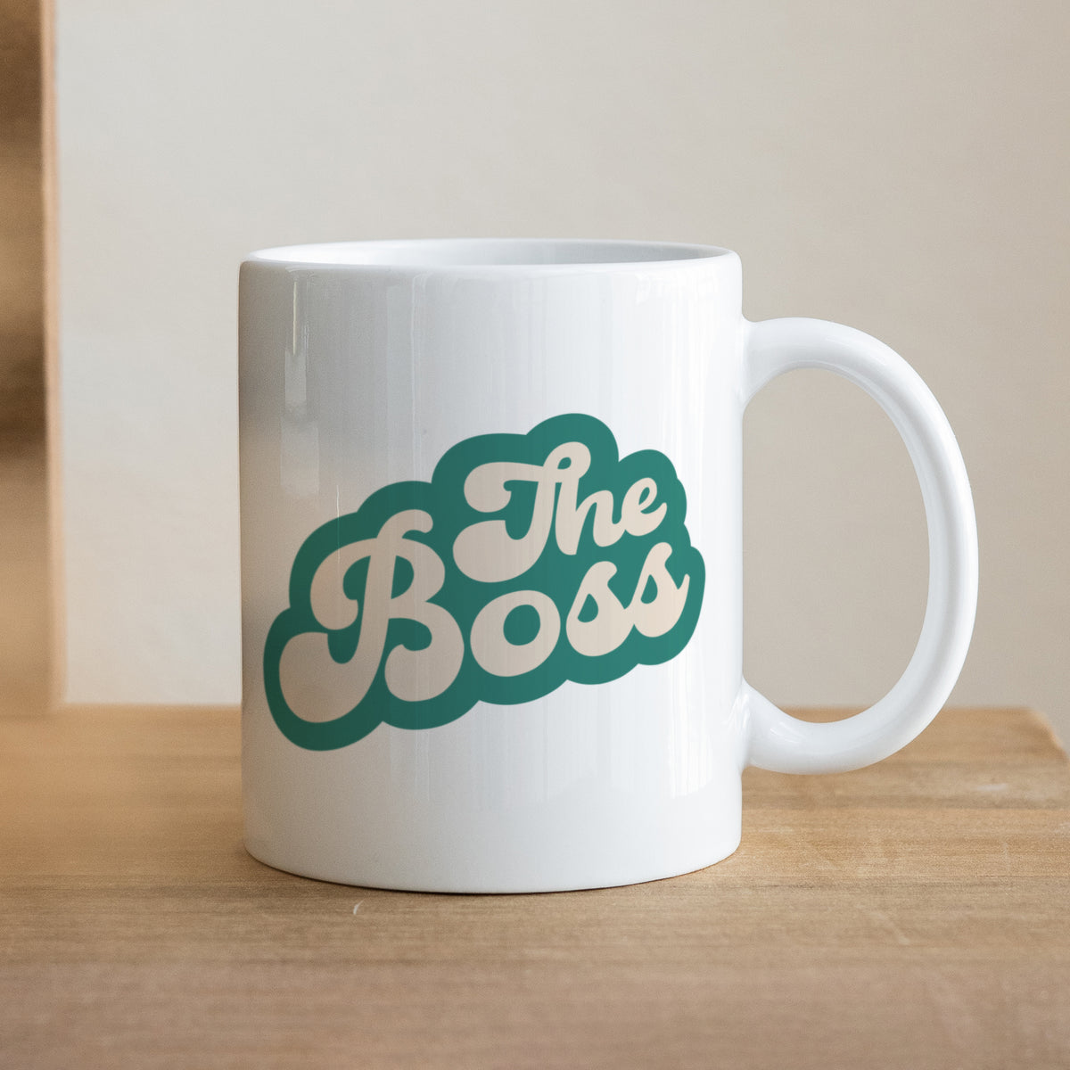 Mug Blanc C'est qui le Boss ? photo N° 1