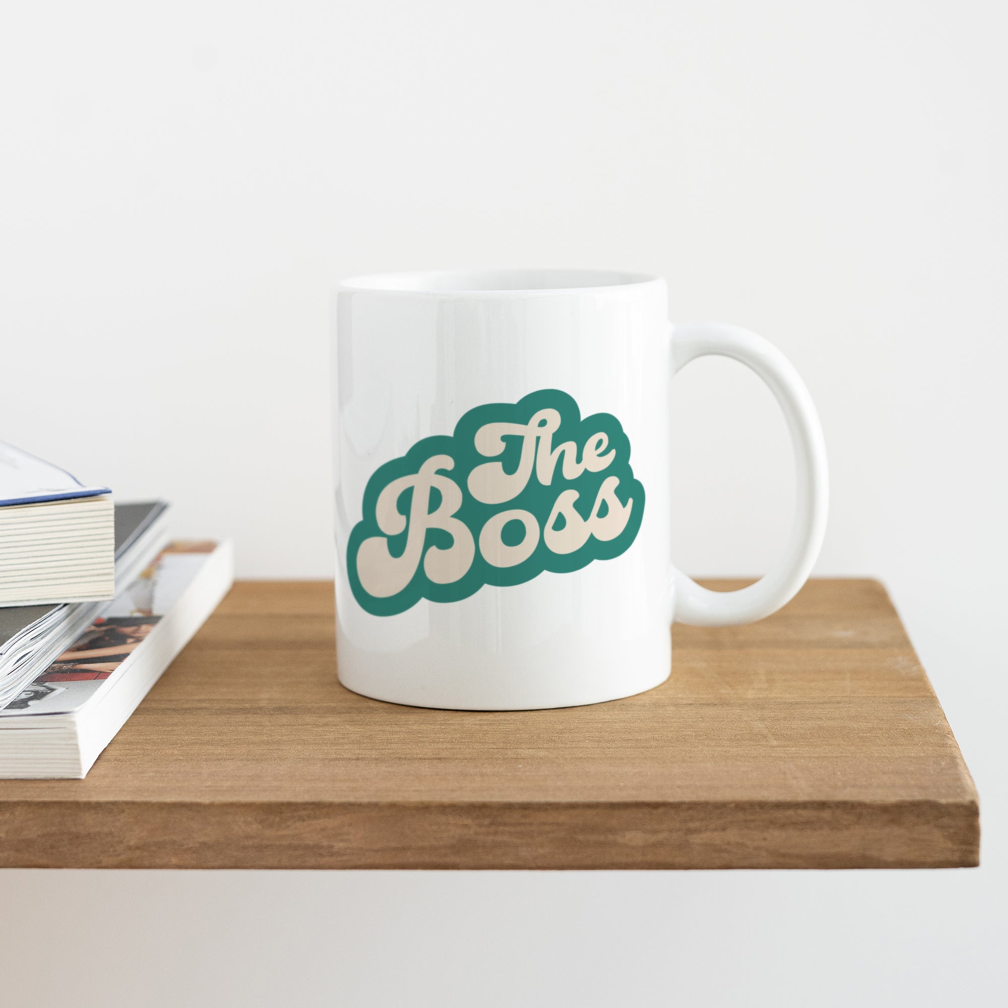 Mug Blanc C'est qui le Boss ? photo N° 4
