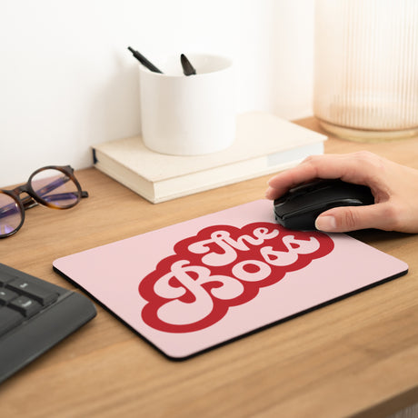 Tapis de souris Rectangle C'est qui la Boss ?