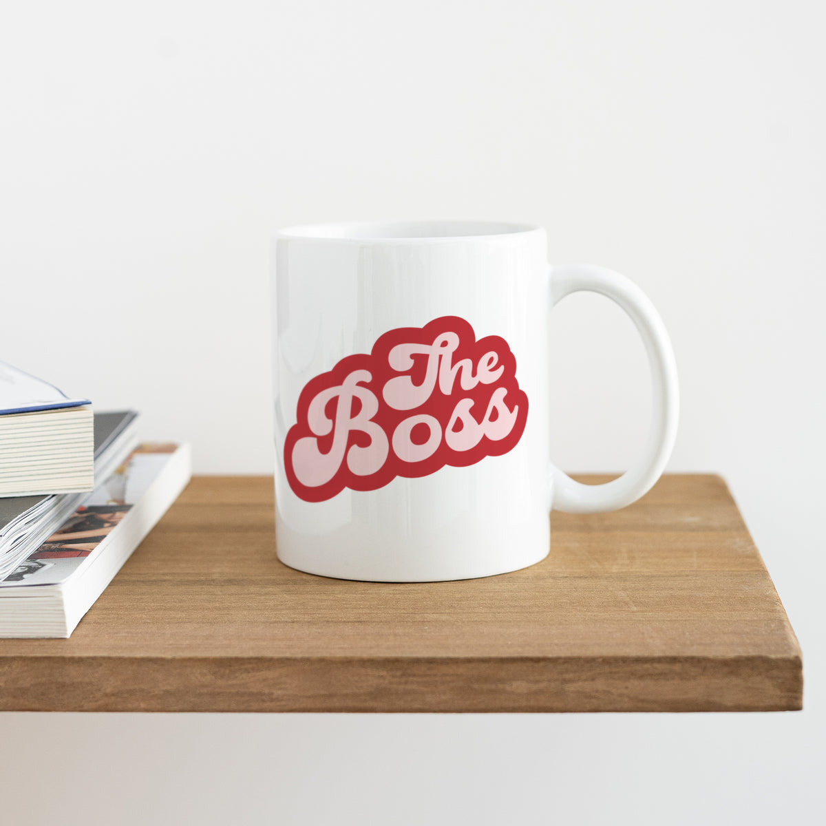 Mug Blanc C'est qui la Boss ? photo N° 4