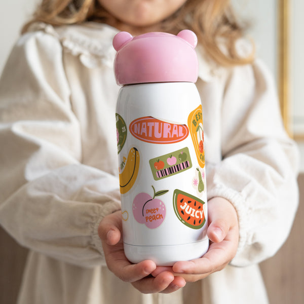 Gourde enfant Rose, 32 cl Tutti Frutti photo