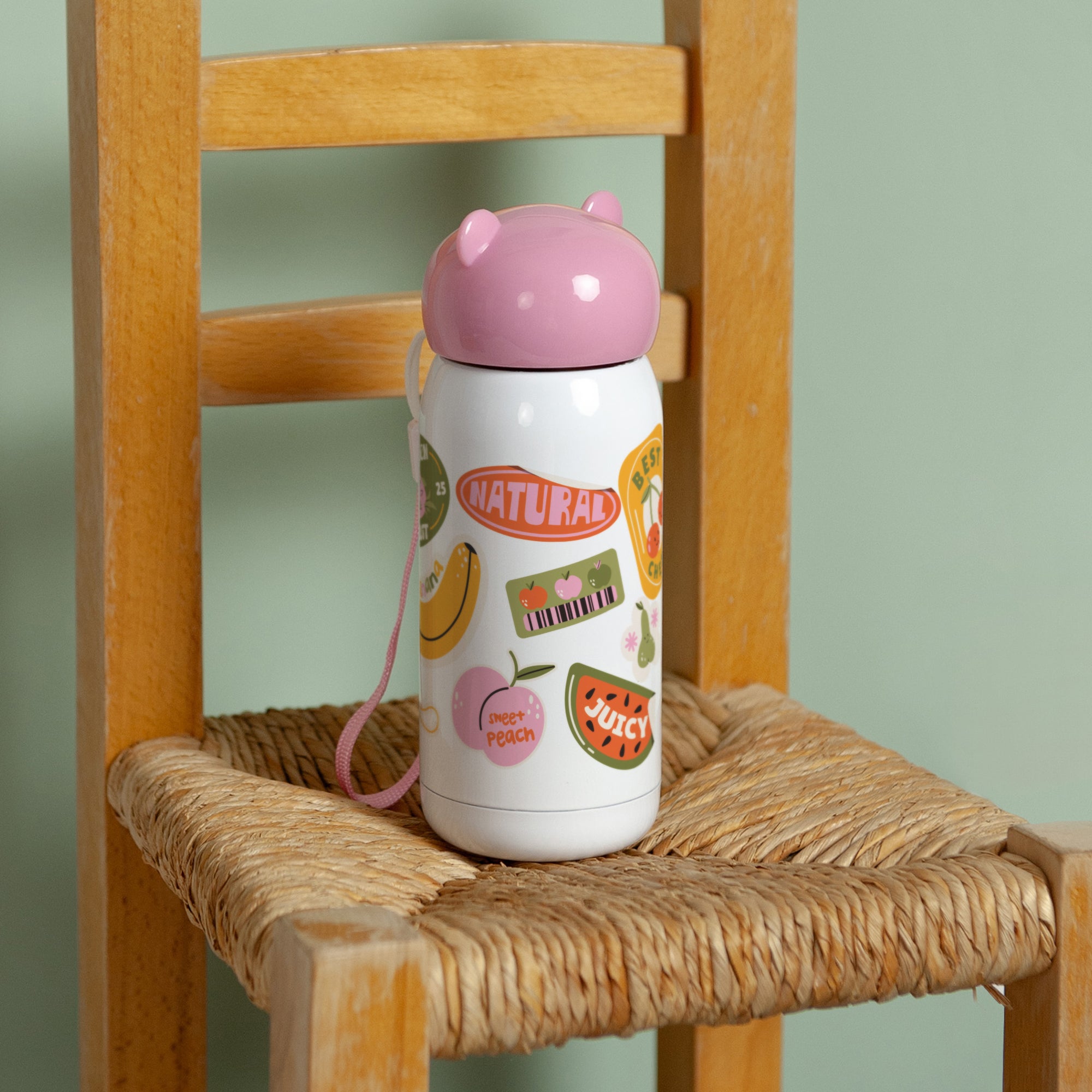 Gourde enfant Rose, 32 cl Tutti Frutti photo N° 3