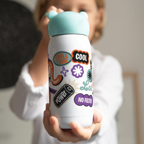 Gourde enfant Bleue, 32 cl Just Chill