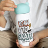 Gourde enfant Bleue, 32 cl Born to Skate photo N° 1