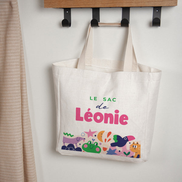 Tote bag Anse en toile Les P'tits Copains photo