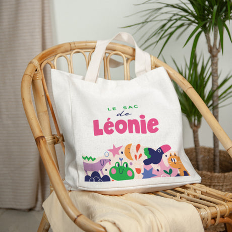 Tote bag Anse en toile Les P'tits Copains