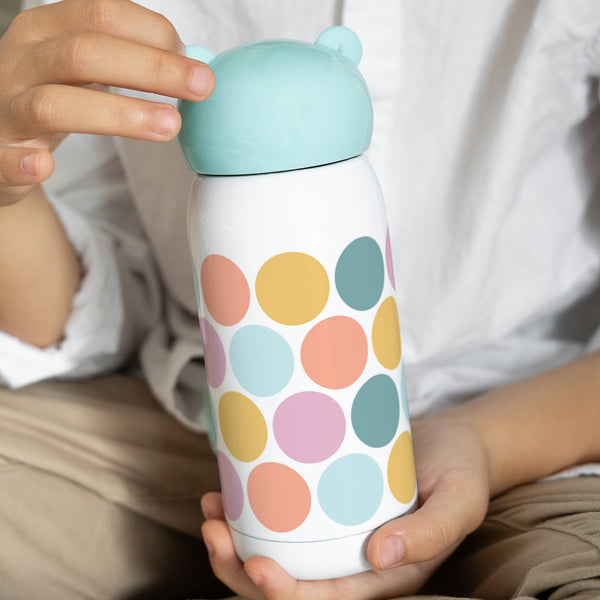 Gourde enfant Bleue, 32 cl Pastel Pop photo
