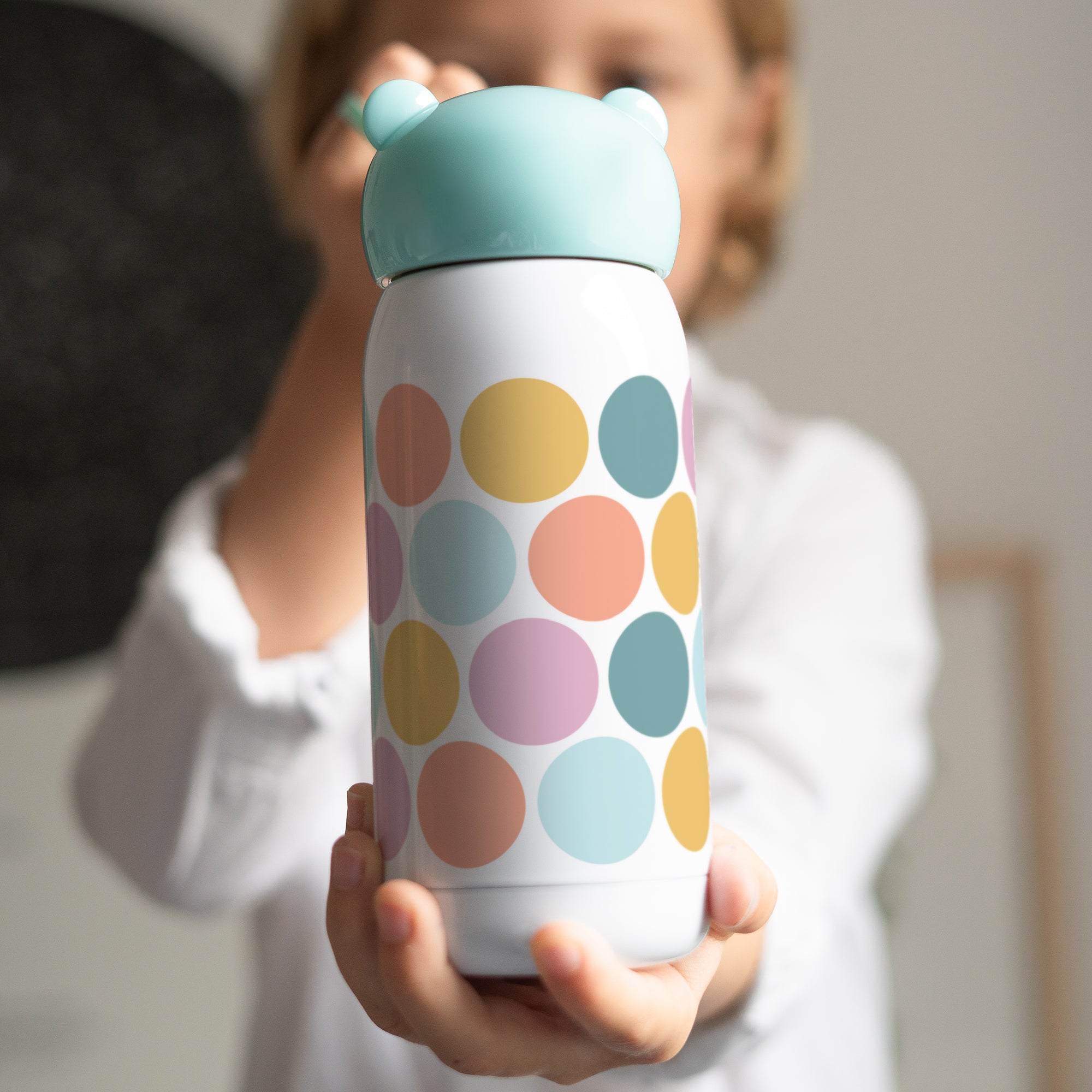 Gourde enfant Bleue, 32 cl Pastel Pop photo N° 2