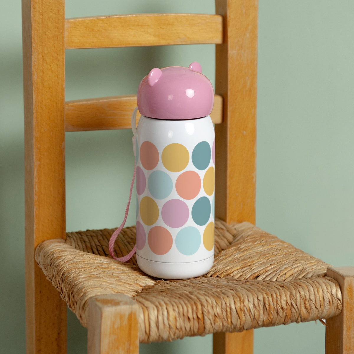 Gourde enfant Rose, 32 cl Pastel Pop photo N° 3