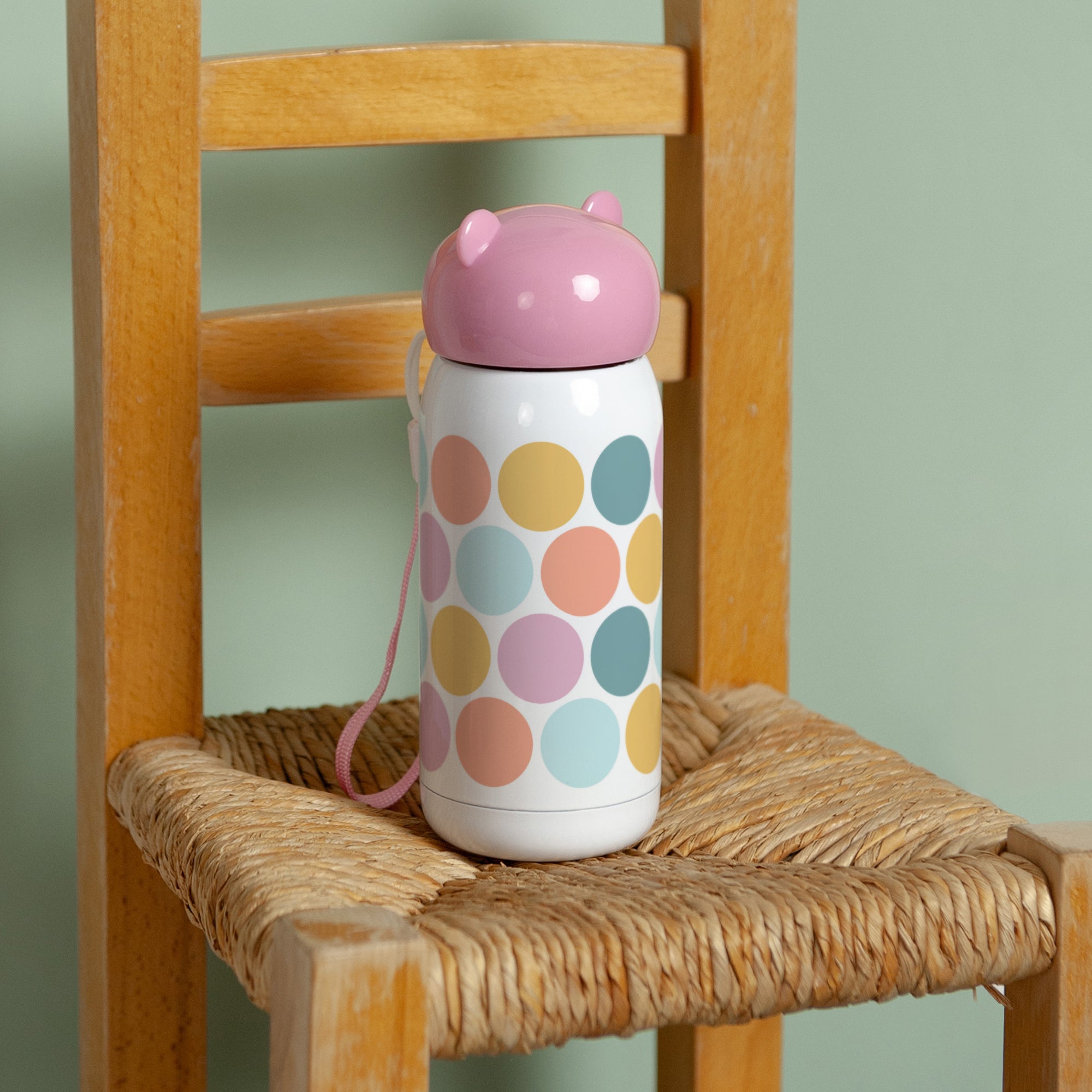 Gourde enfant Rose, 32 cl Pastel Pop photo N° 3
