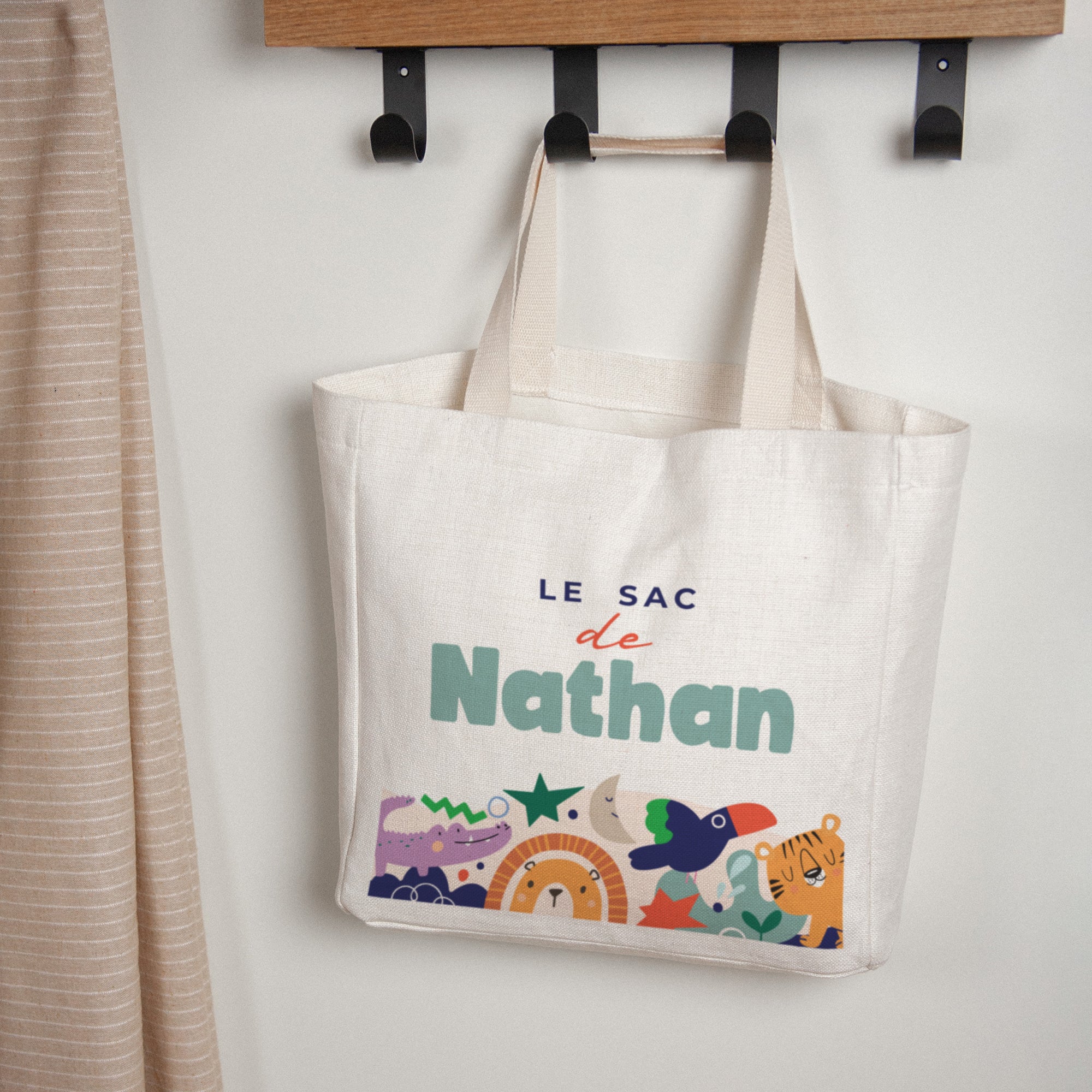 Tote bag Anse en toile Mini Roi photo N° 1