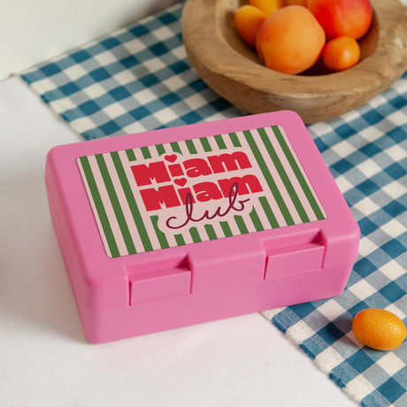 Boite goûter Rose Ça régale