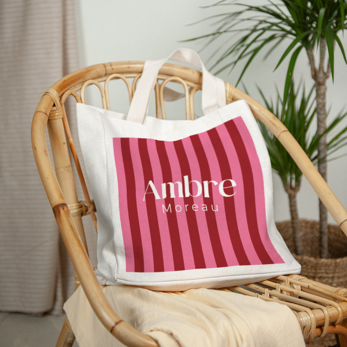 Tote bag Anse en toile Mon Petit Bazar photo N° 2