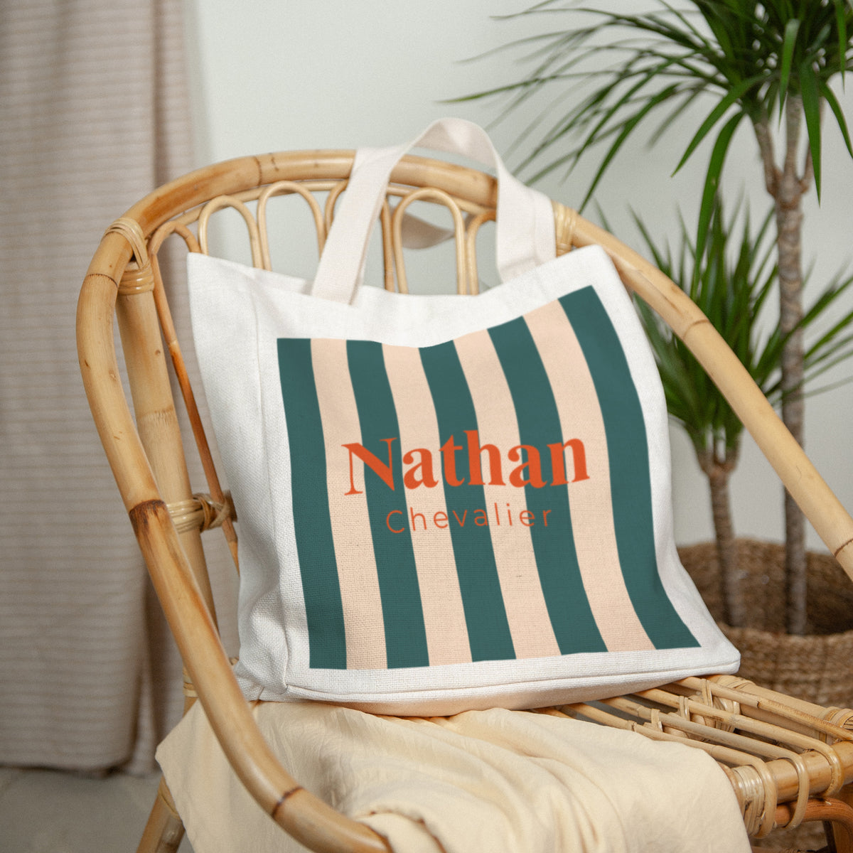 Tote bag Anse en toile À Moi ! photo N° 2