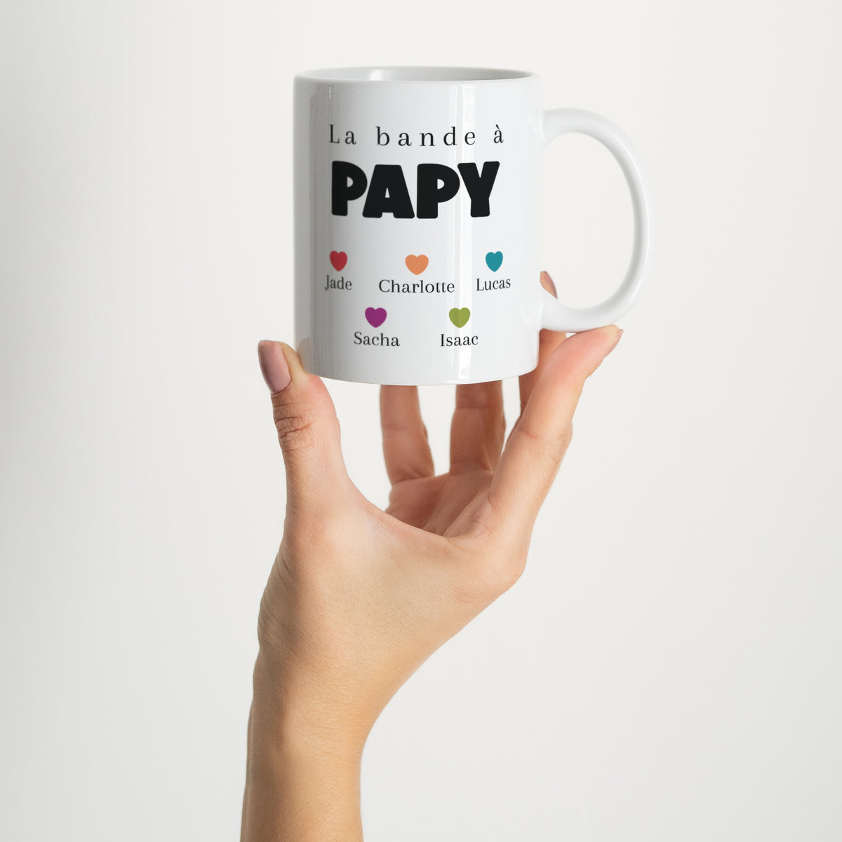 Mug Blanc La Bande à Papy photo N° 2