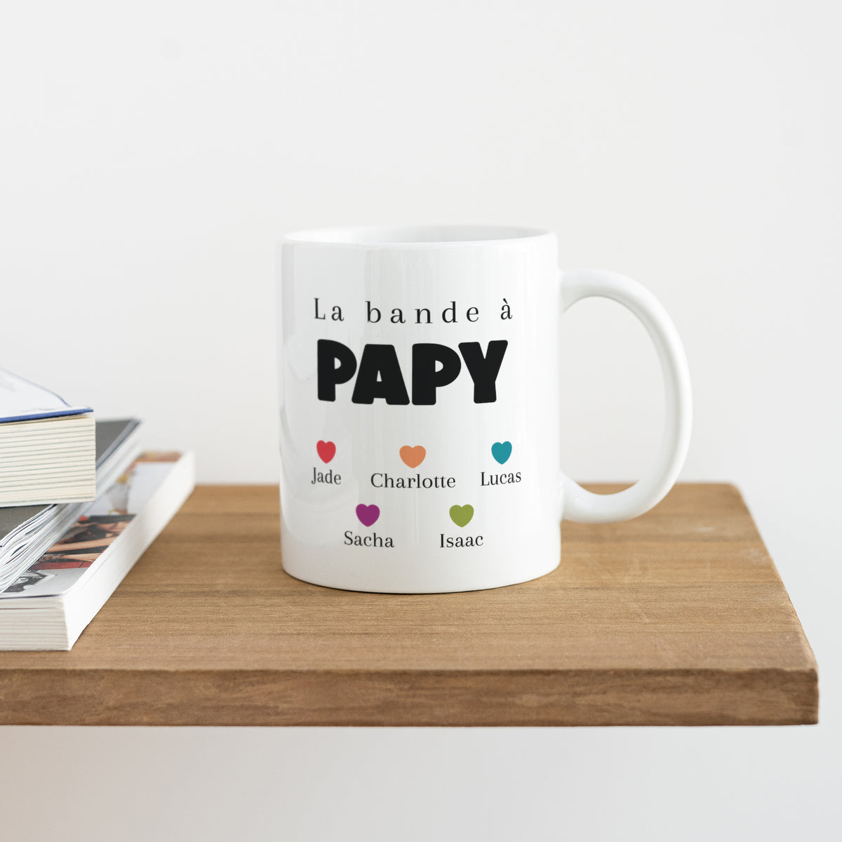 Mug Blanc La Bande à Papy photo N° 4