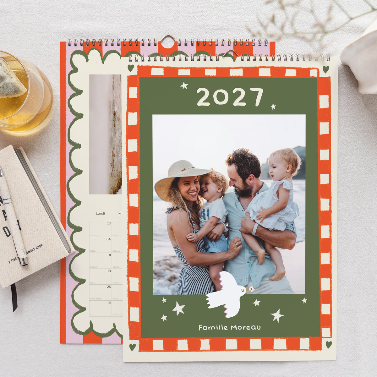 Calendrier Fin d'année Mural A3 Happy Days photo N° 1