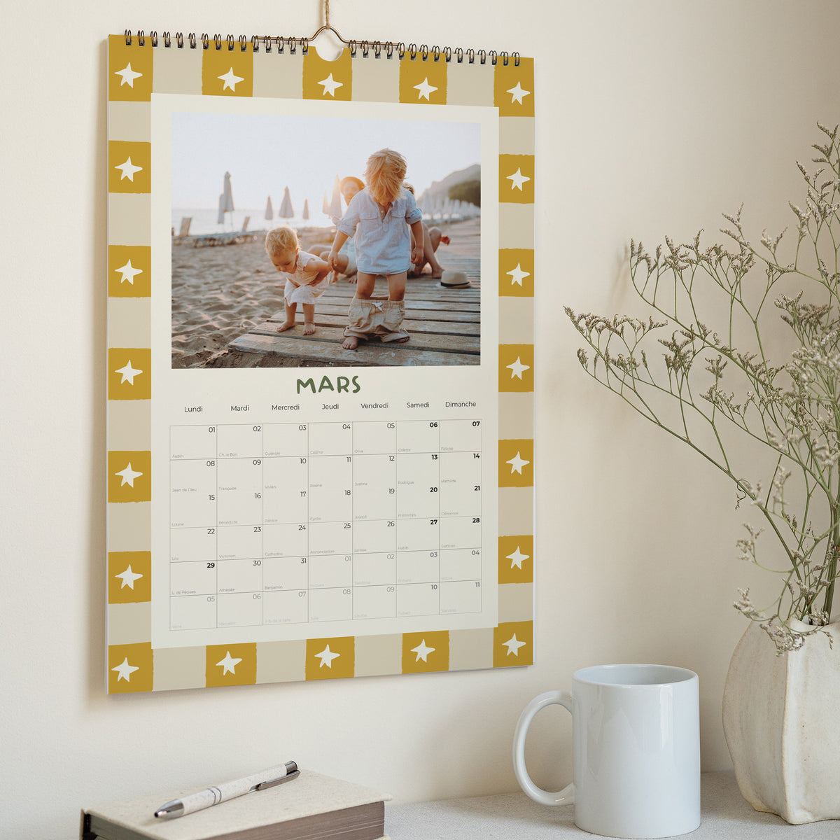 Calendrier Fin d'année Mural A3 Happy Days photo N° 3
