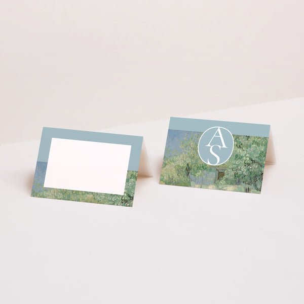 Marque-place Mariage 2 volets Les Beaux Jours photo