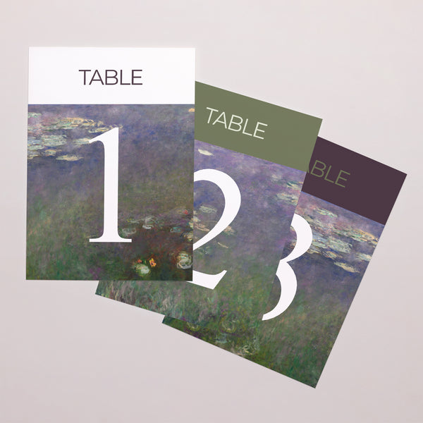 Marque table Mariage Rectangle Reflets d’Amour photo
