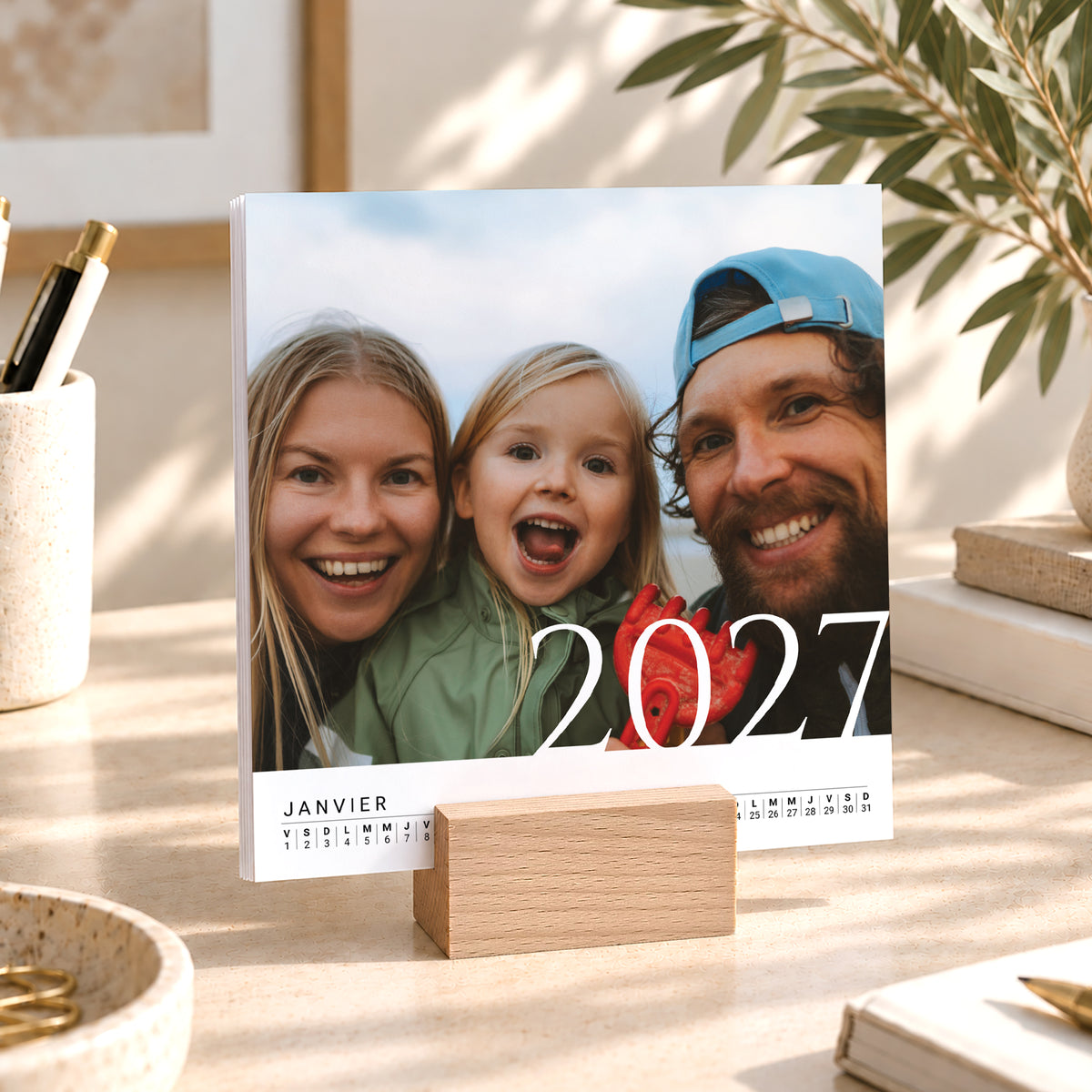 Calendrier Fin d'année 6 cartes Mois après mois photo N° 1