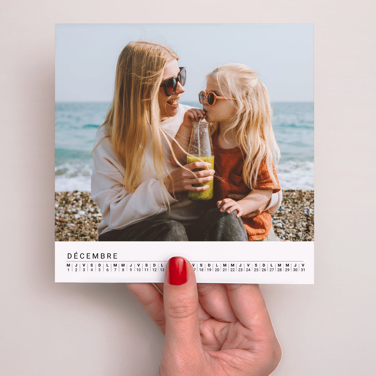 Calendrier Fin d'année 6 cartes Mois après mois photo N° 5