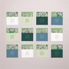 Plan de table Mariage Lot de 12 Le Bouquet Vert photo N° 1