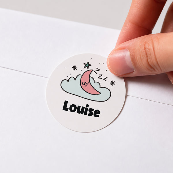 Sticker Naissance Rond Petit Songe photo