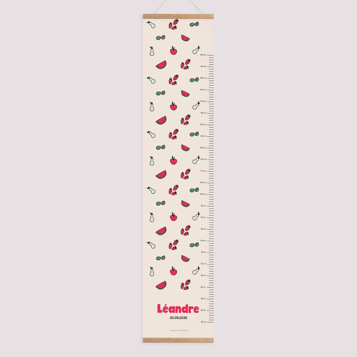 Toise Naissance Papier Un Amour à Croquer photo N° 1