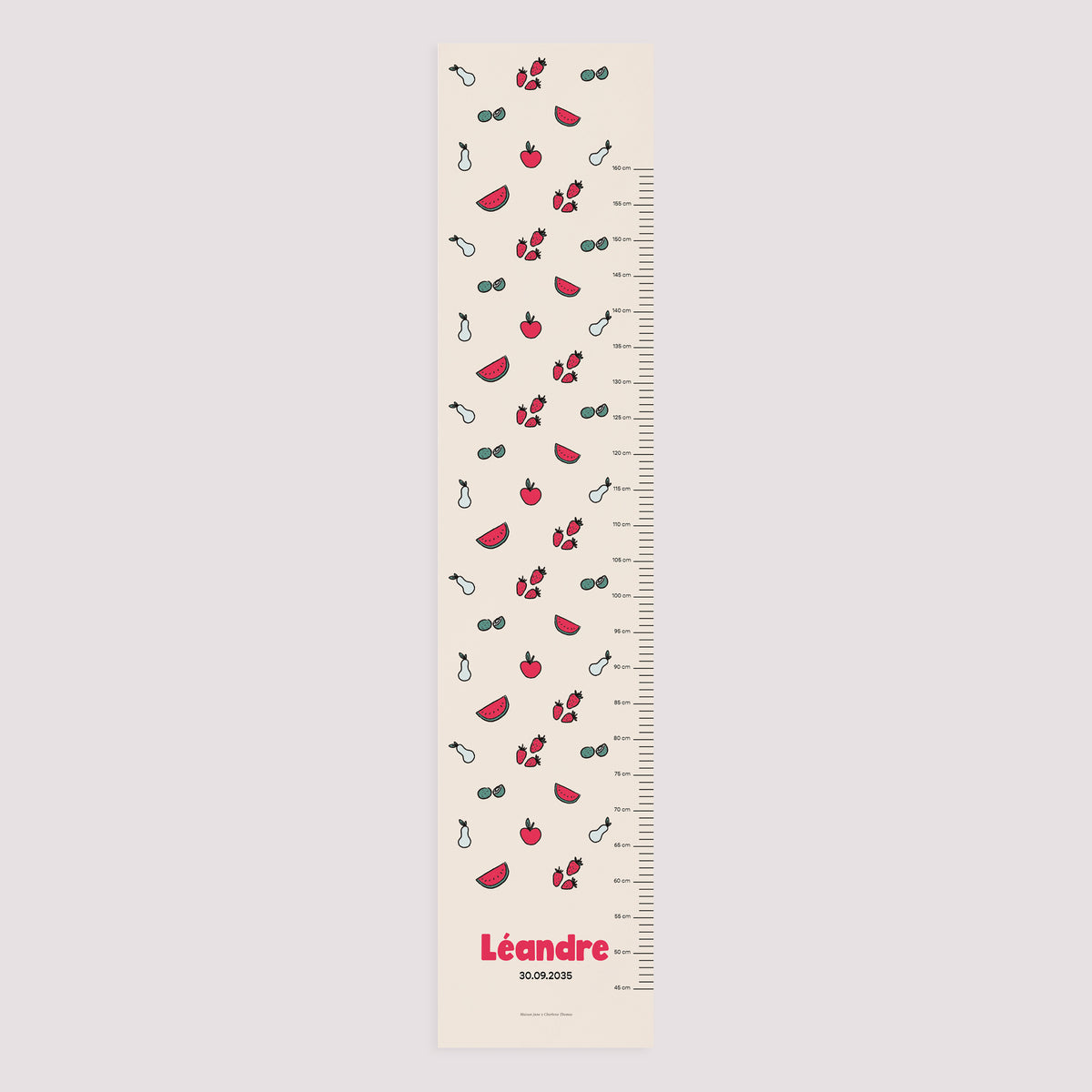 Toise Naissance Papier Un Amour à Croquer photo N° 5
