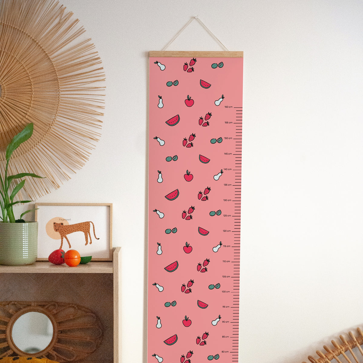 Toise Naissance Papier Mini Frutti photo N° 3