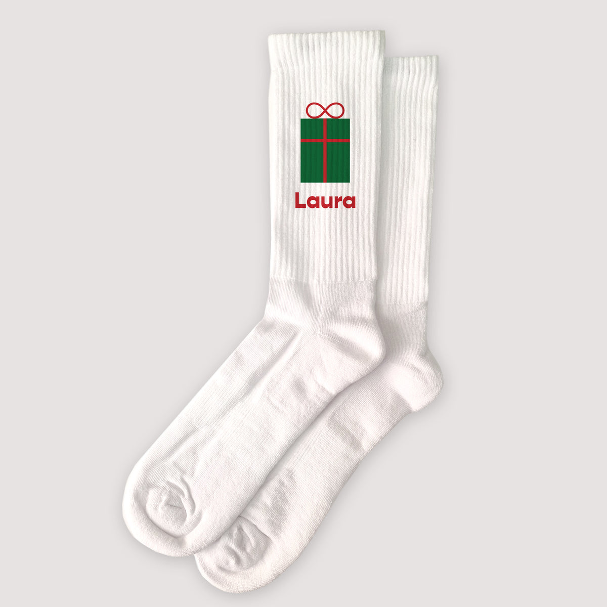 Chaussettes femme Blanches Cadeau Surprise photo N° 1