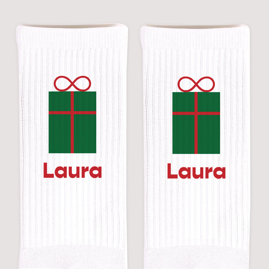 Chaussettes femme Blanches Cadeau Surprise photo N° 3