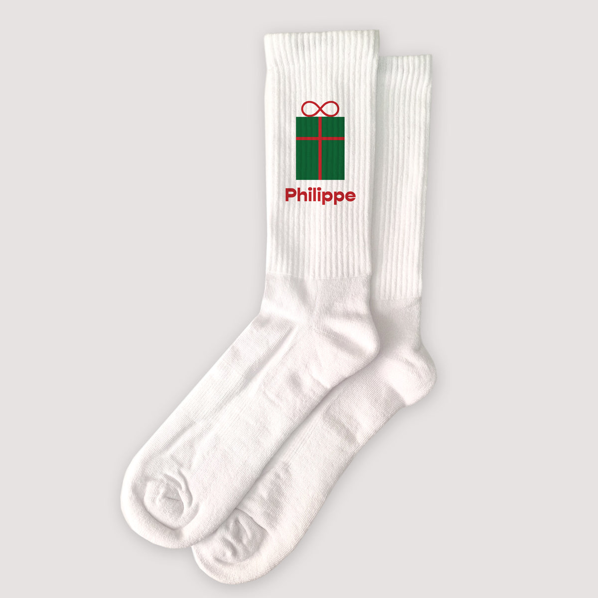 Chaussettes homme Blanches Cadeau Surprise photo N° 1