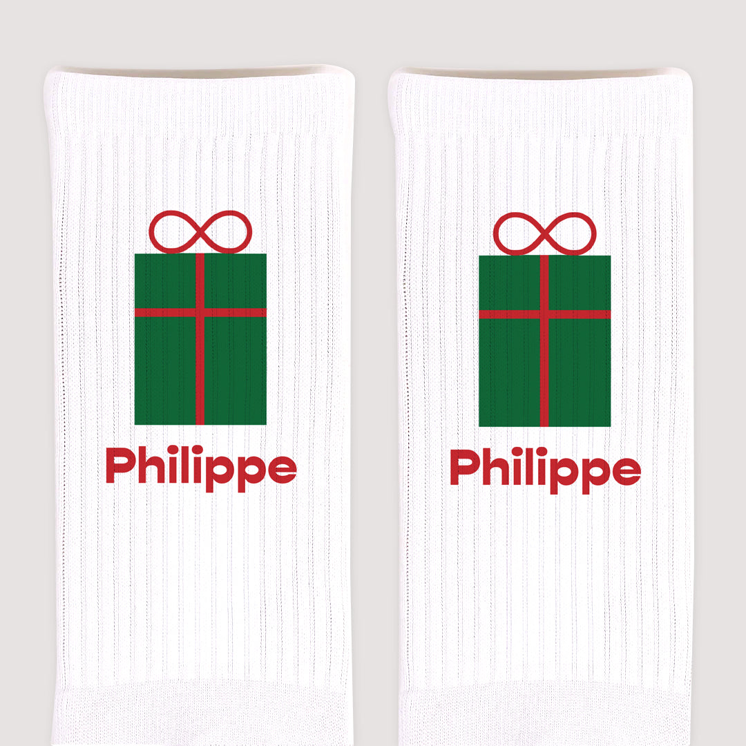 Chaussettes homme Blanches Cadeau Surprise photo N° 3