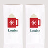 Chaussettes enfant Blanches Chocolat Chaud photo N° 3