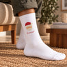 Chaussettes homme Blanches Père Noël photo N° 2