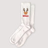 Chaussettes homme Blanches Renne Malicieux photo N° 1