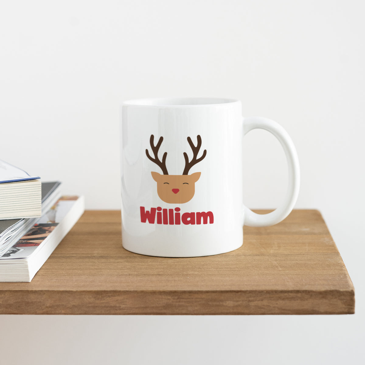 Mug Blanc Renne Malicieux photo N° 4
