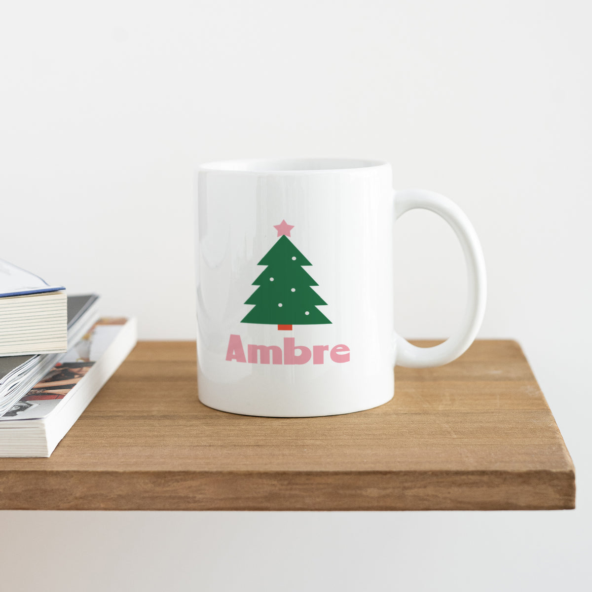 Mug Blanc Sapin en fête photo N° 4